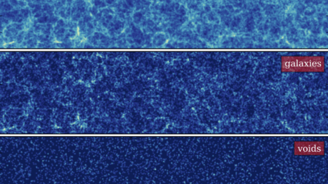 Являются ли космические пустоты действительно пустыми?