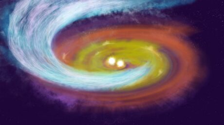 Магнитные силы: как газ и пыль собираются в молодые звезды