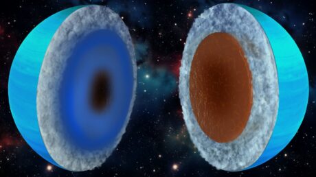 Уран и Нептун: возможно, каменные гиганты нашей солнечной системы