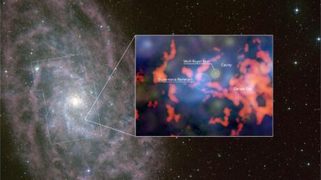 Эволюция звезд зависит от местоположения сверхновых звезд