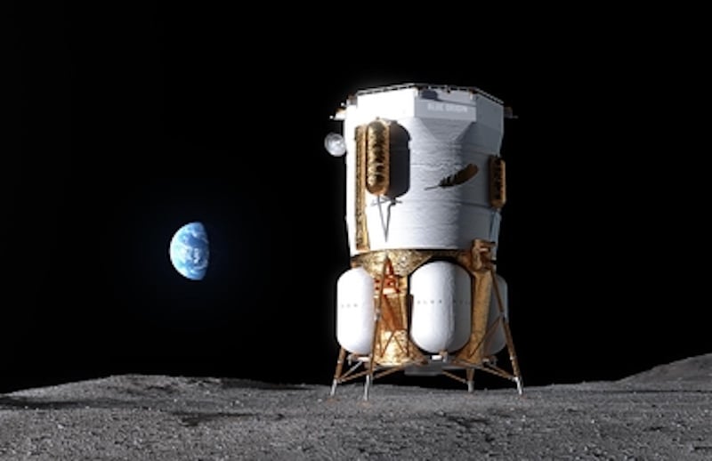 Лунный модуль Blue Origin успешно прошел самое сложное испытание на сегодня