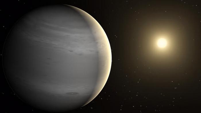JWST обнаружил метан в атмосфере умеренного экзопланеты